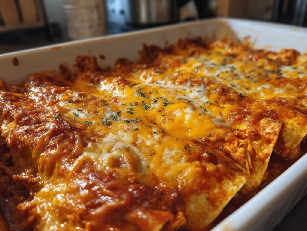 Easy Chicken Enchiladas