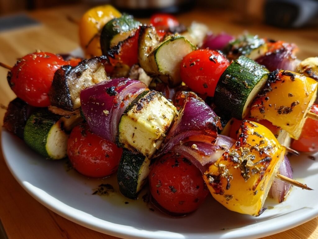 Grilled Veggie Kabobs