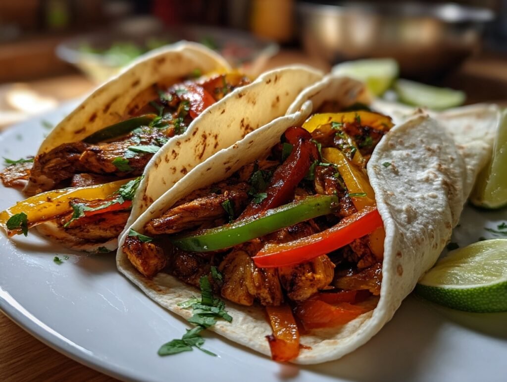 Sheet Pan Chicken Fajitas