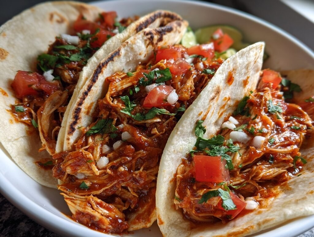 Slow Cooker Chicken Tacos