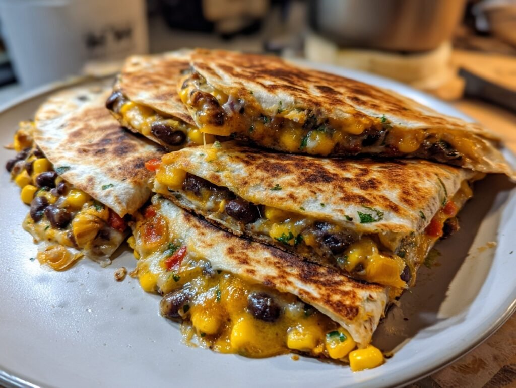 Vegetarian Cinco de Mayo Quesadillas