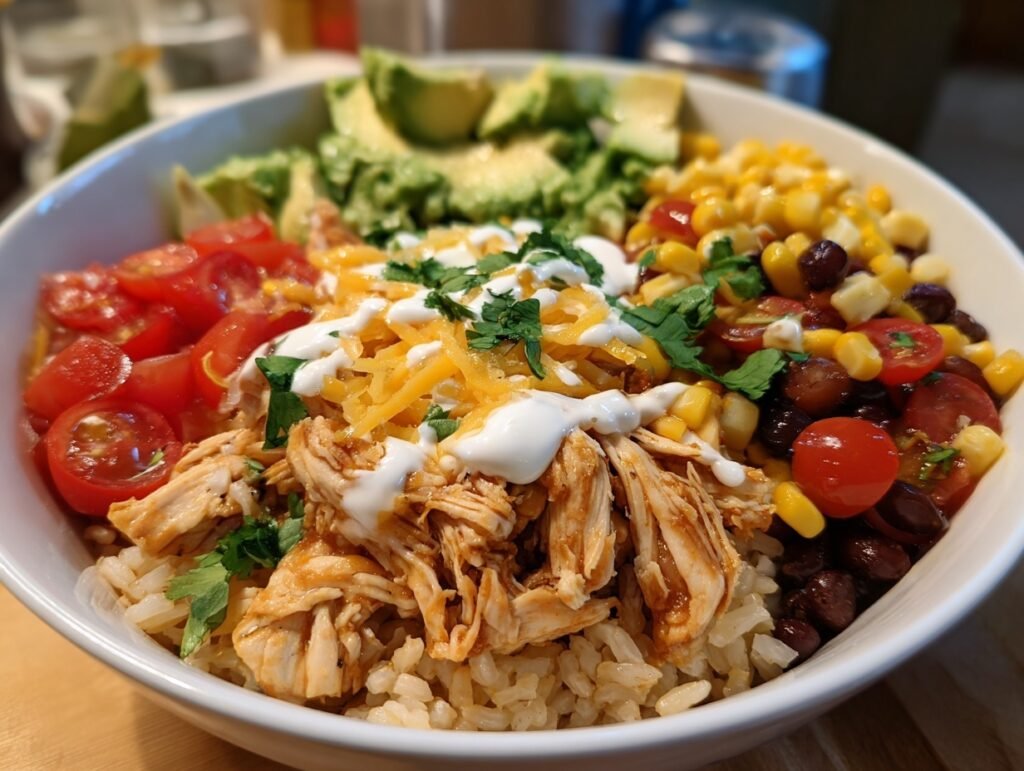 chicken burrito bowl