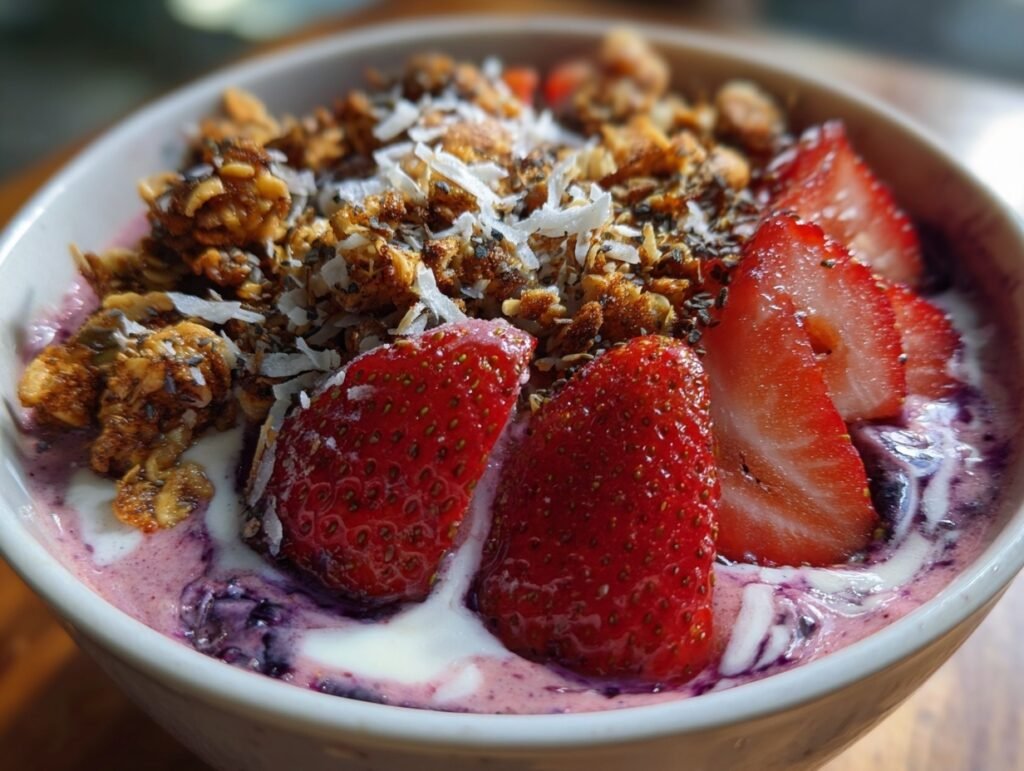 Creamy Berry Smoothie Bowl