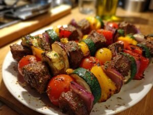 15-Minute Vegetable Skewers