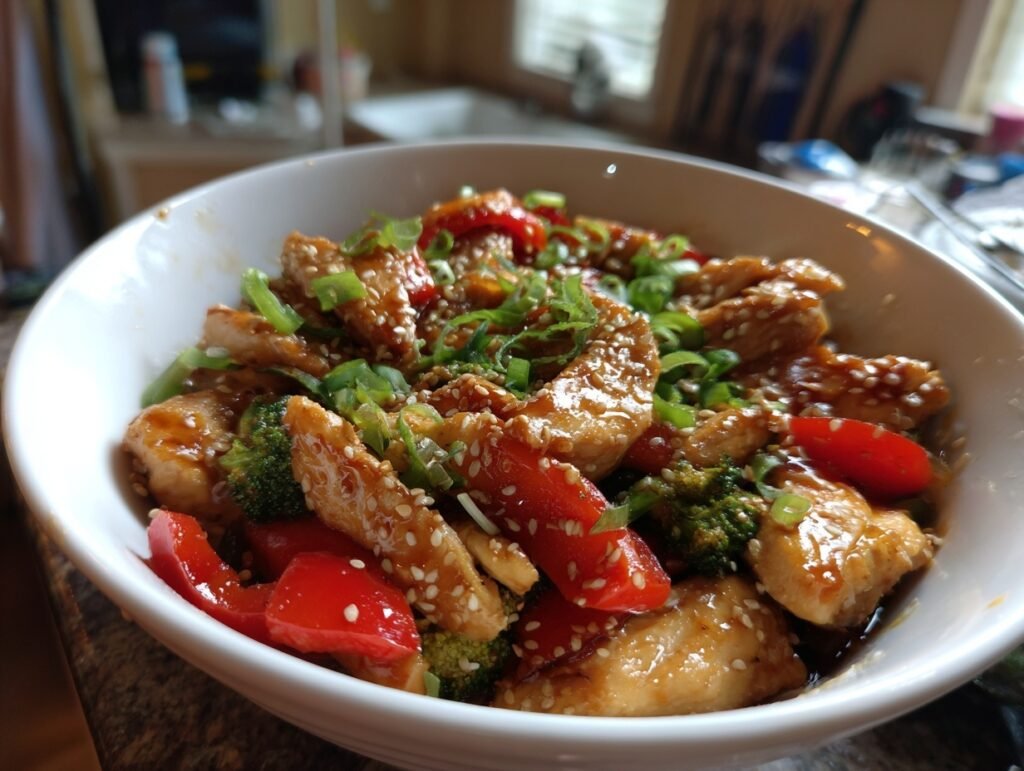 20-Minute Sesame Chicken Stir-Fry