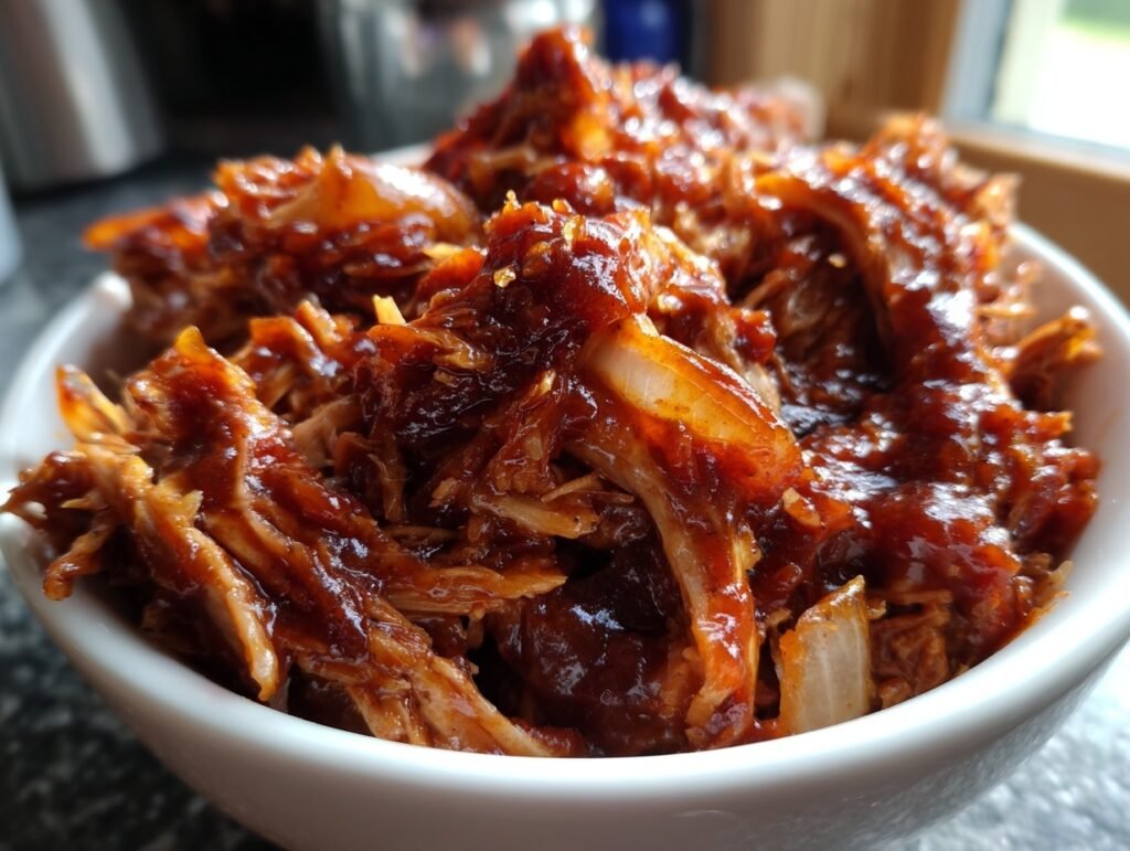 BBQ Pulled Chicken Sandwiches
