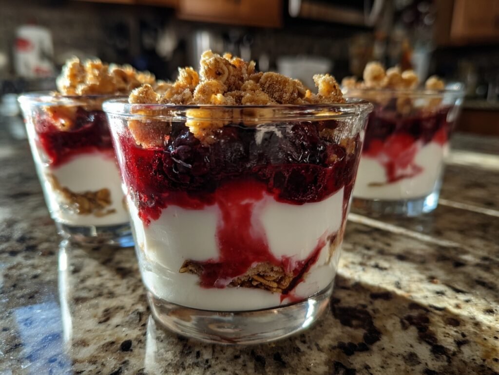 Berry Parfait Jars
