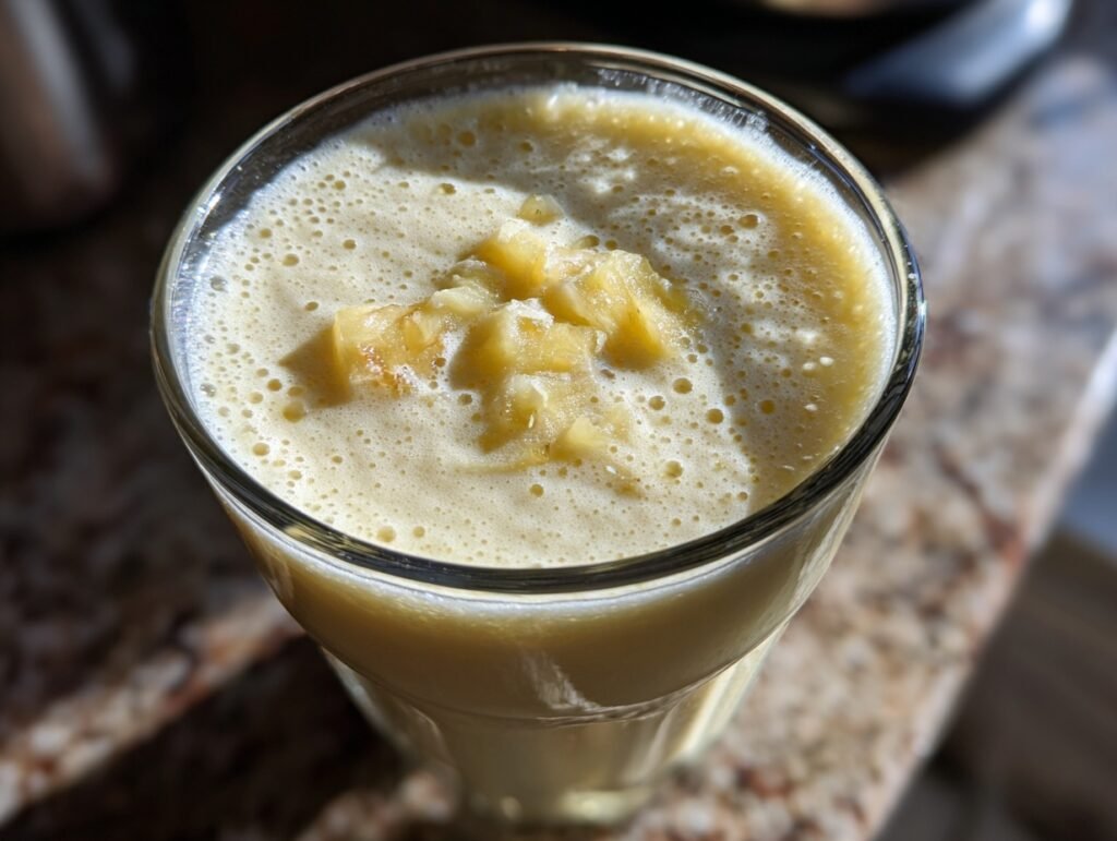 Creamy Coconut Pineapple Smoothie