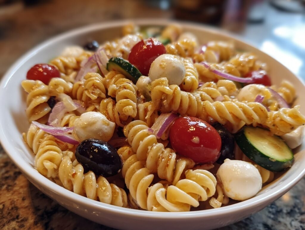 Creamy Italian Pasta Salad