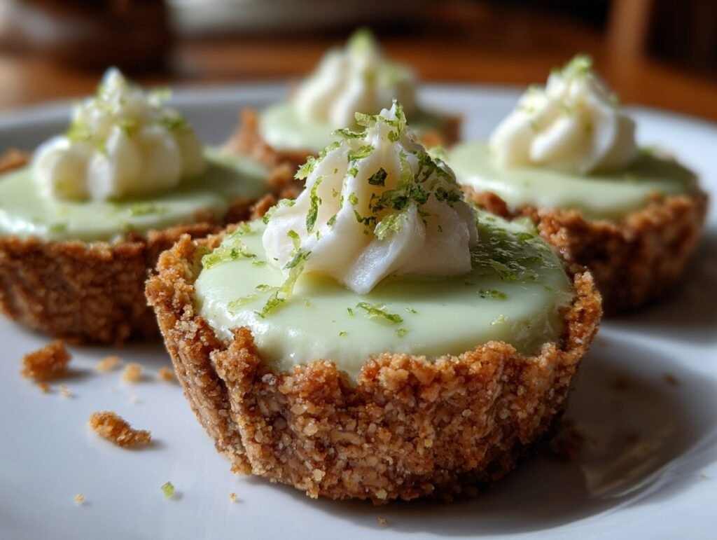 Creamy Key Lime Mini Pies