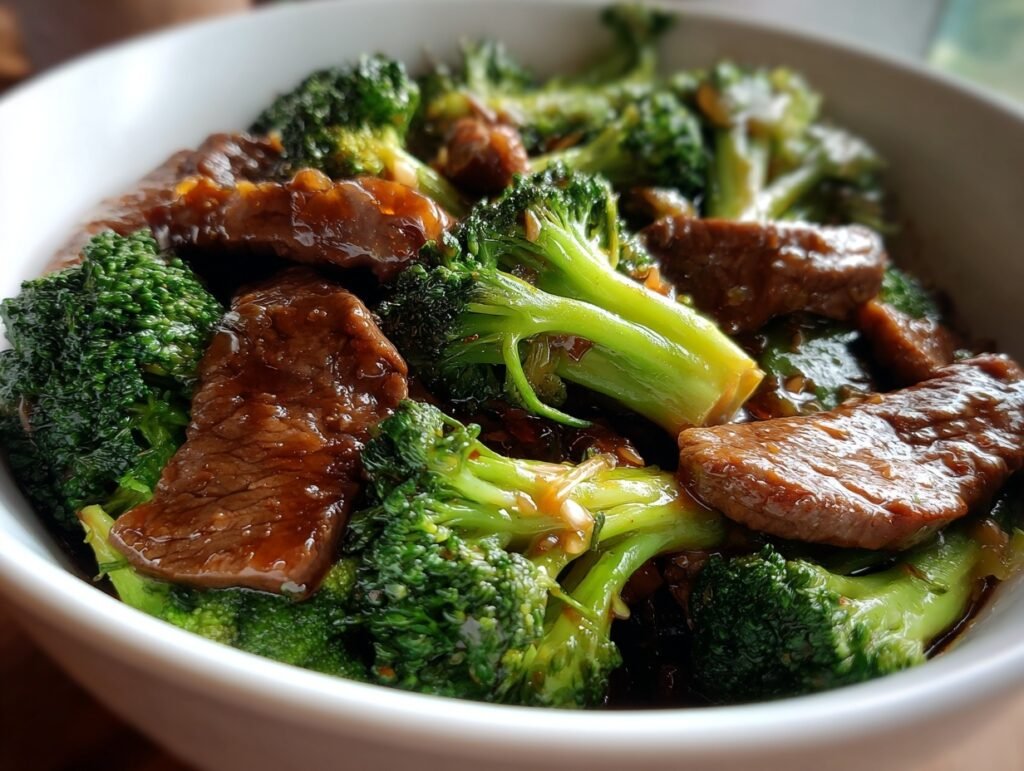 Crispy Beef Broccoli Stir Fry