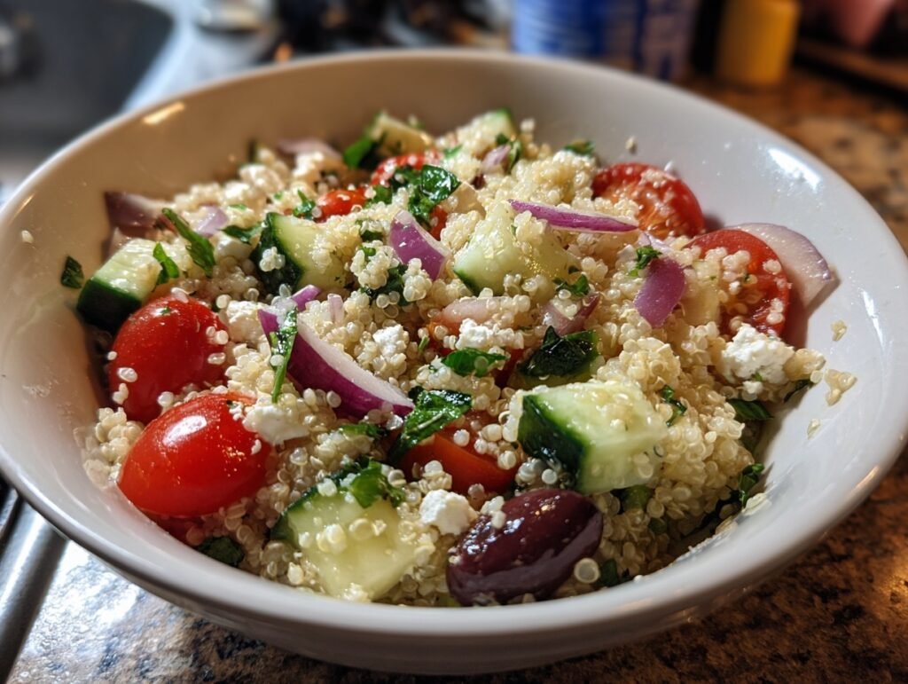 Cucumber Quinoa Salad