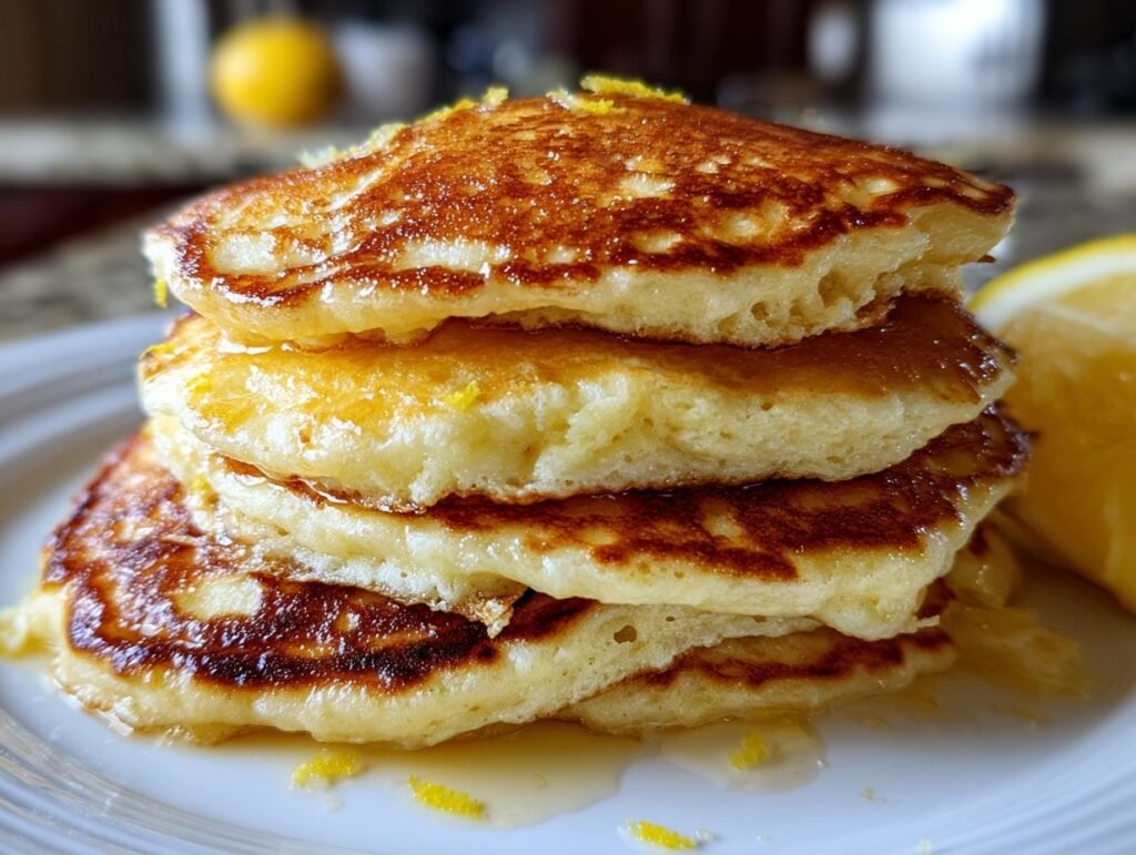Egg-Free Lemon Ricotta Pancakes