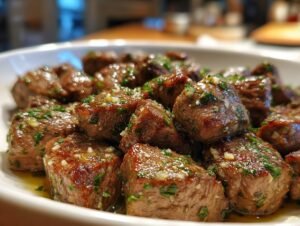 Garlic Butter Beef Bites