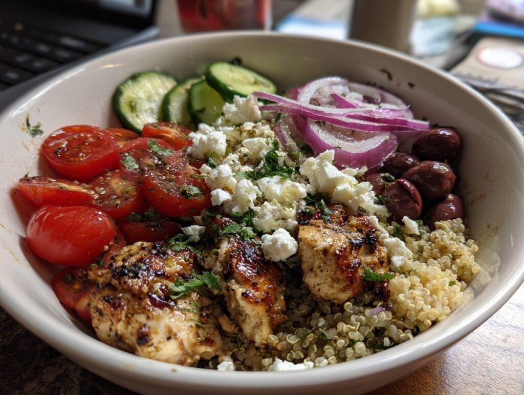 Greek Chicken Bowl