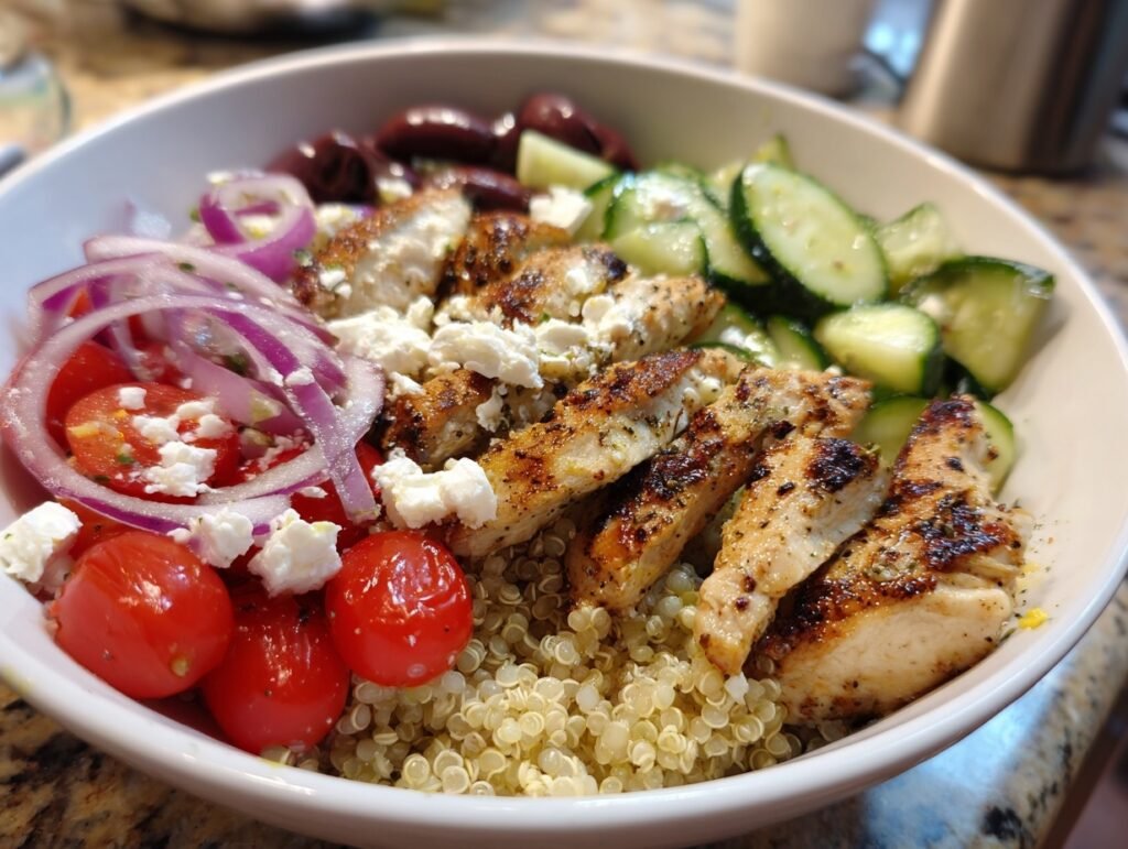 Mediterranean Chicken Meal Prep