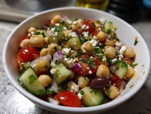Mediterranean Chickpea Meal Prep