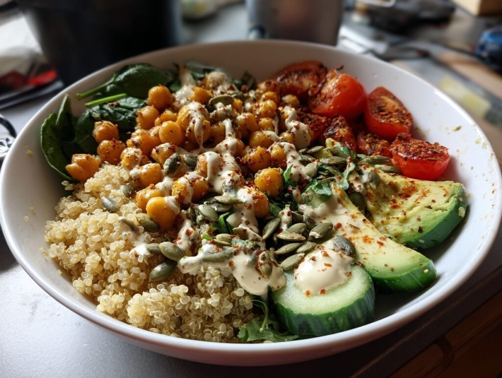 Mediterranean Quinoa Bowl