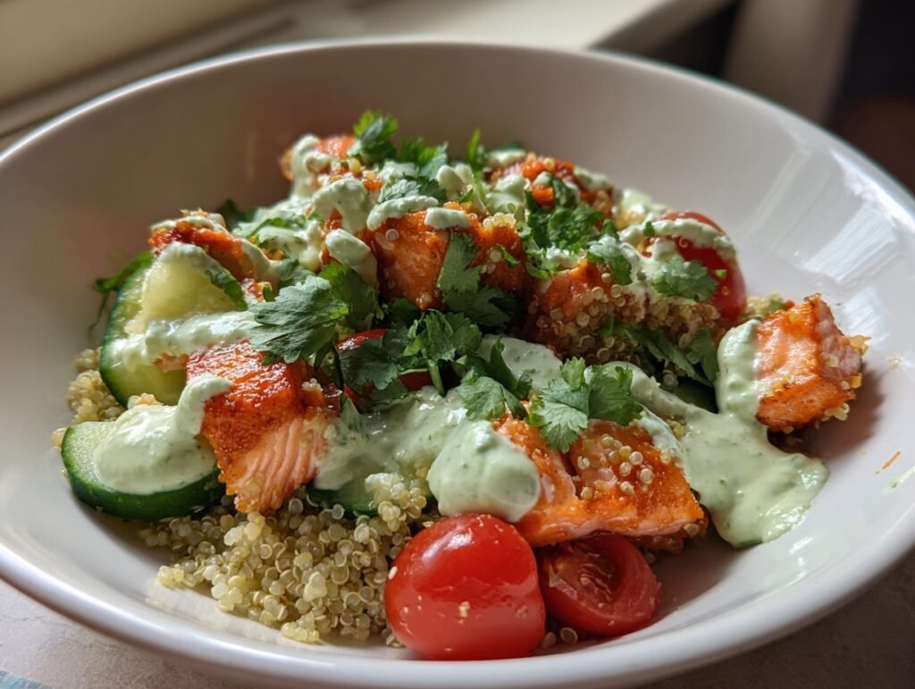 Salmon Bowl Meal Prep