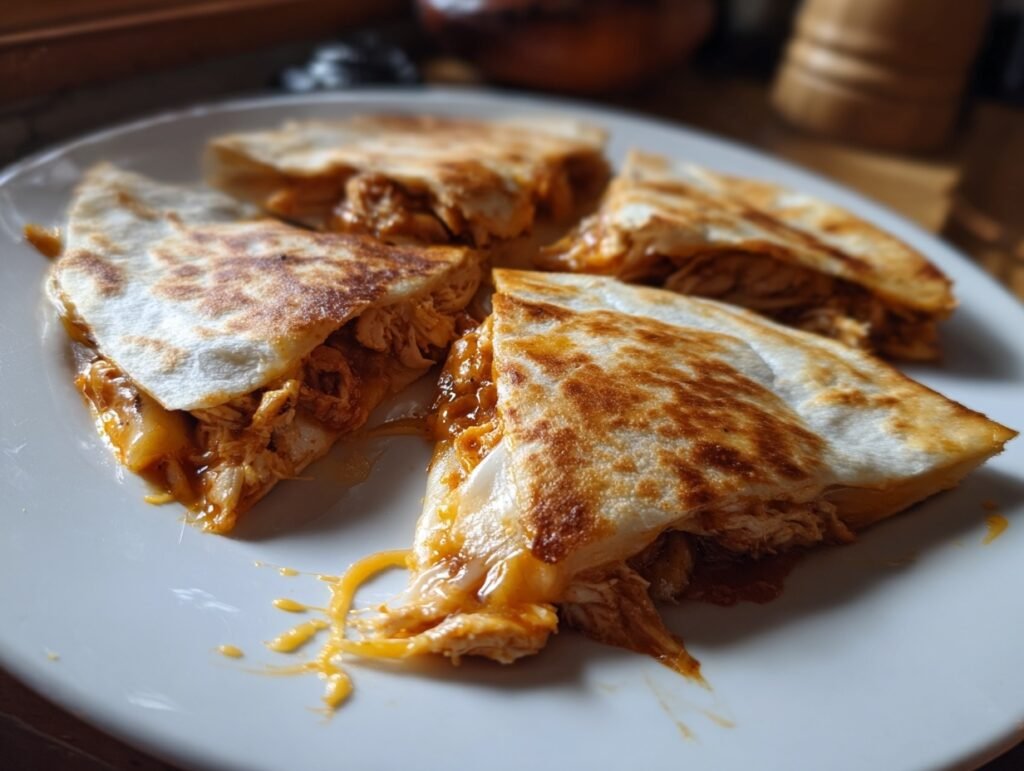 Sheet Pan BBQ Quesadillas