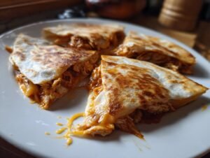 Sheet Pan BBQ Quesadillas