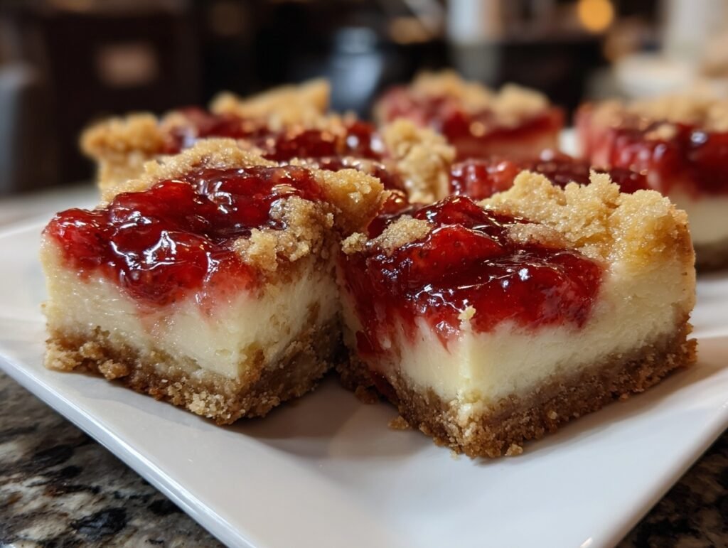 Strawberry Cheesecake Bars