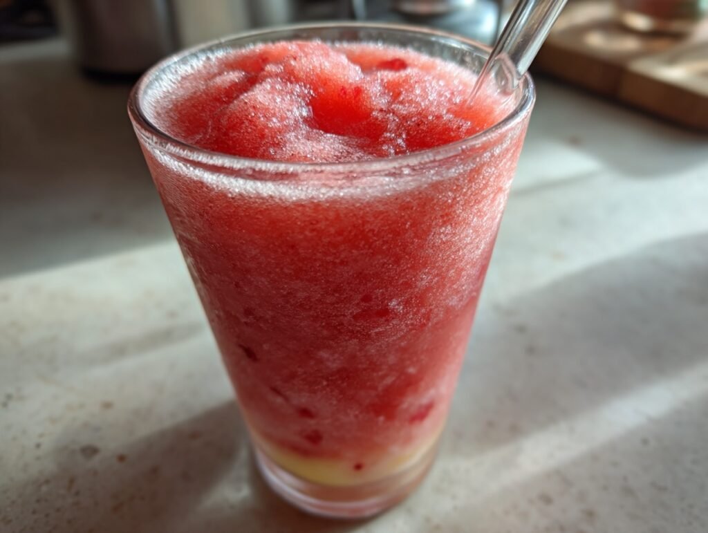 Strawberry Lemonade Slushie