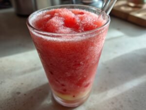Strawberry Lemonade Slushie