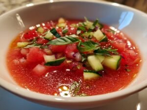 Summer Tomato Gazpacho