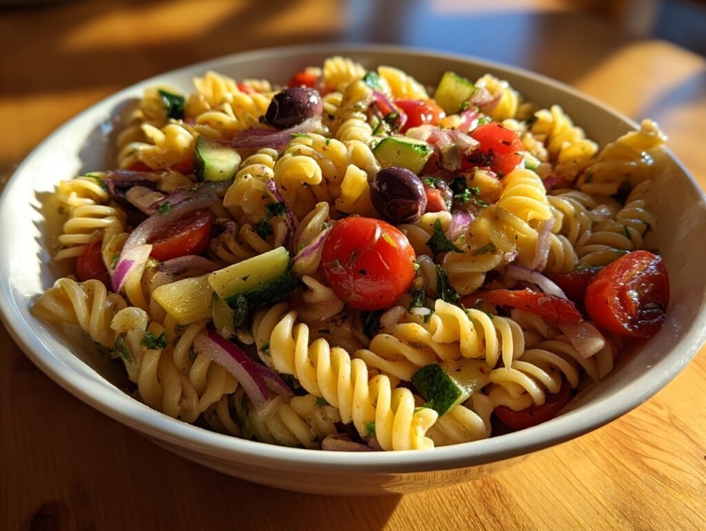 Summer Veggie Pasta Salad