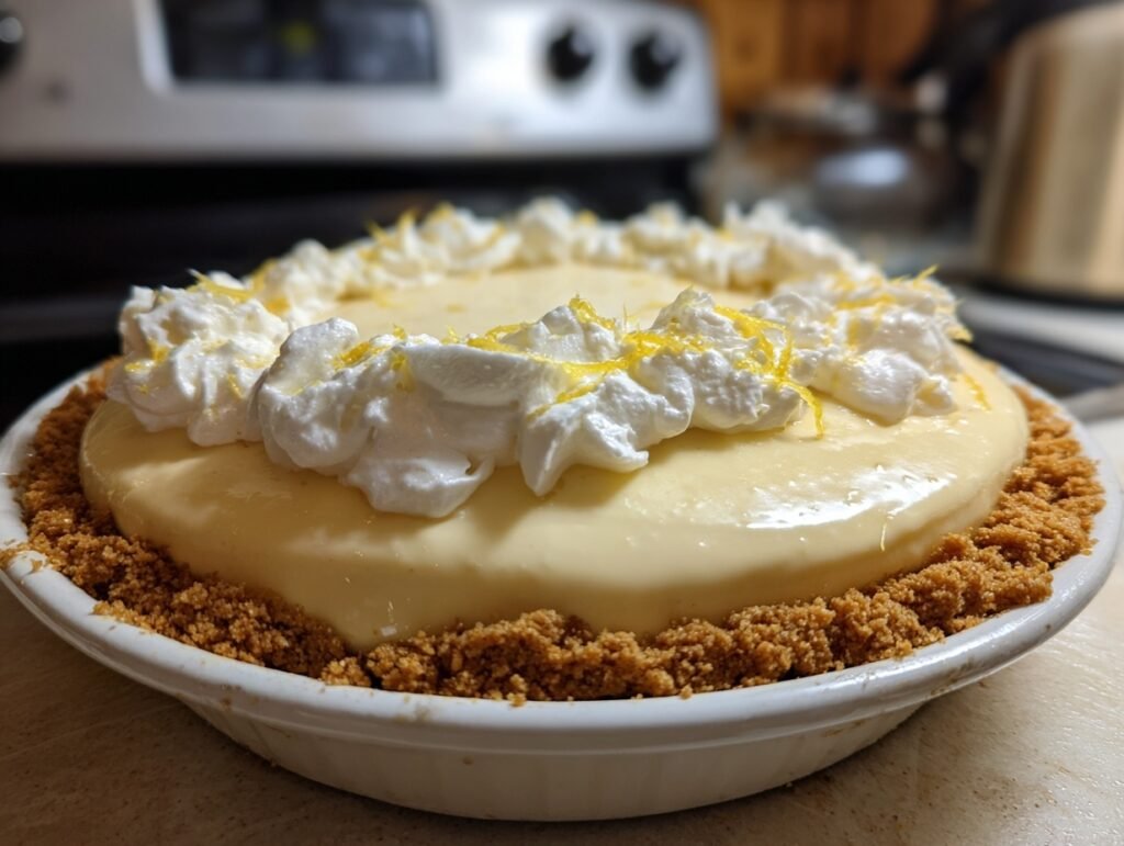 Tangy Lemon Icebox Pie