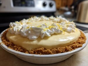 Tangy Lemon Icebox Pie