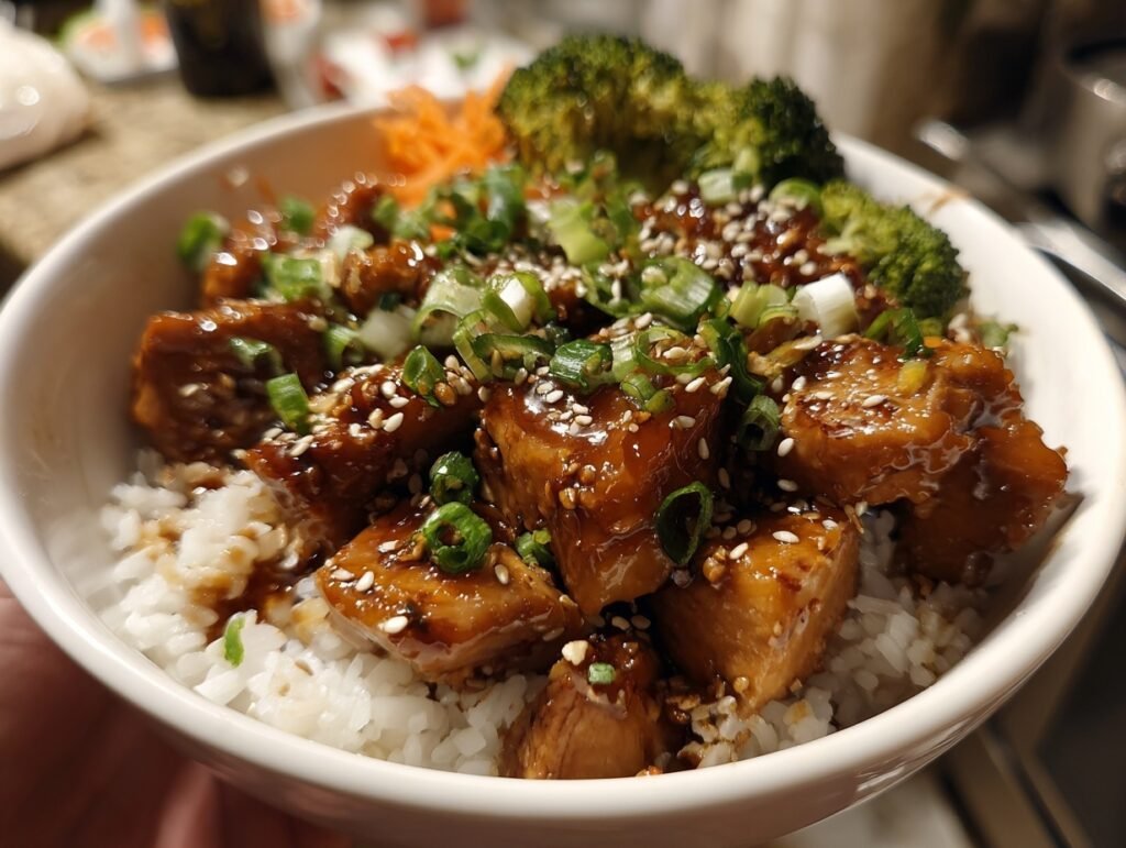Teriyaki Chicken Rice Bowl