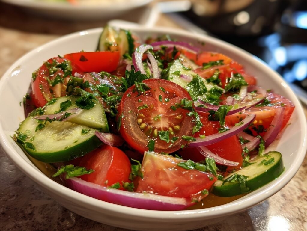 Tomato Cucumber Salad