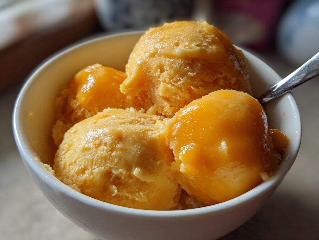 Tropical Mango Sorbet