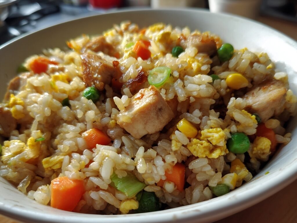 Weeknight Chicken Fried Rice