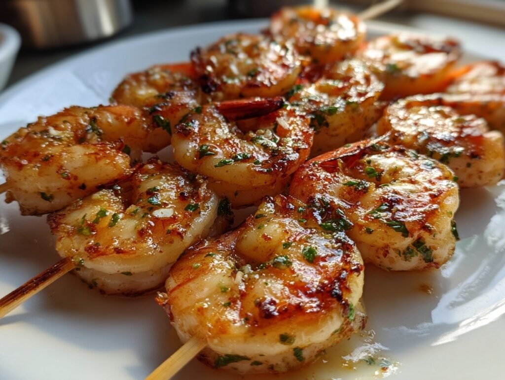 Zesty Grilled Shrimp Skewers