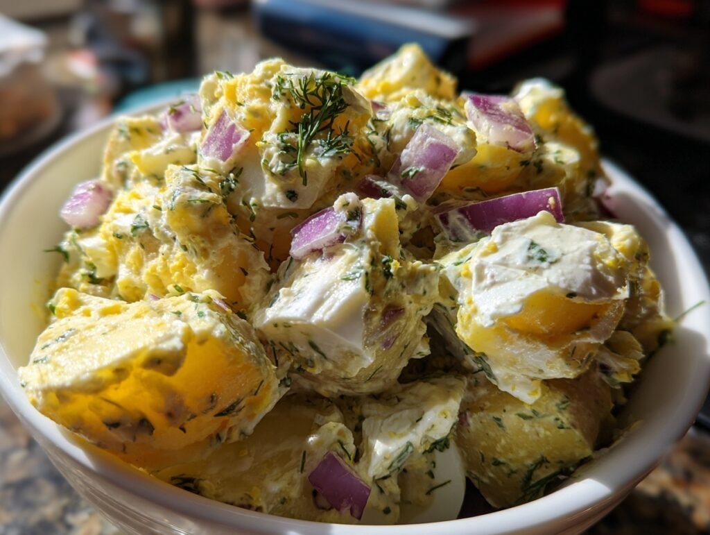creamy potato salad