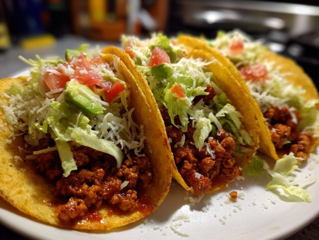 ground turkey tacos