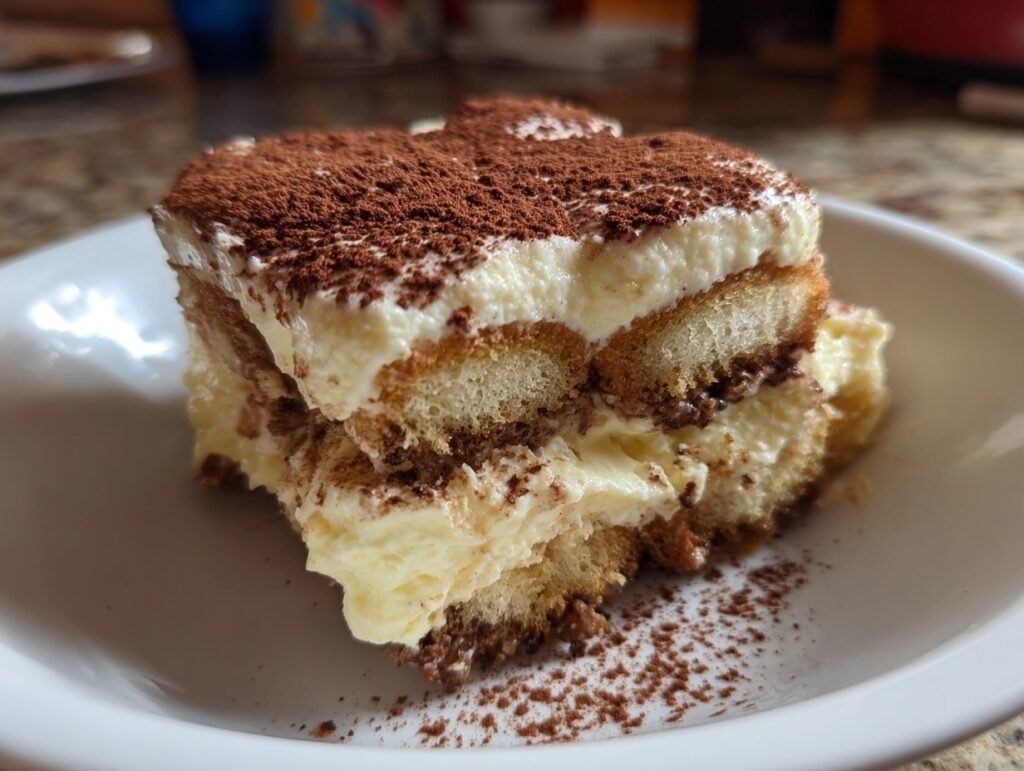 no alcohol tiramisu