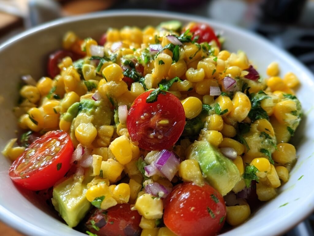 no cook corn salad