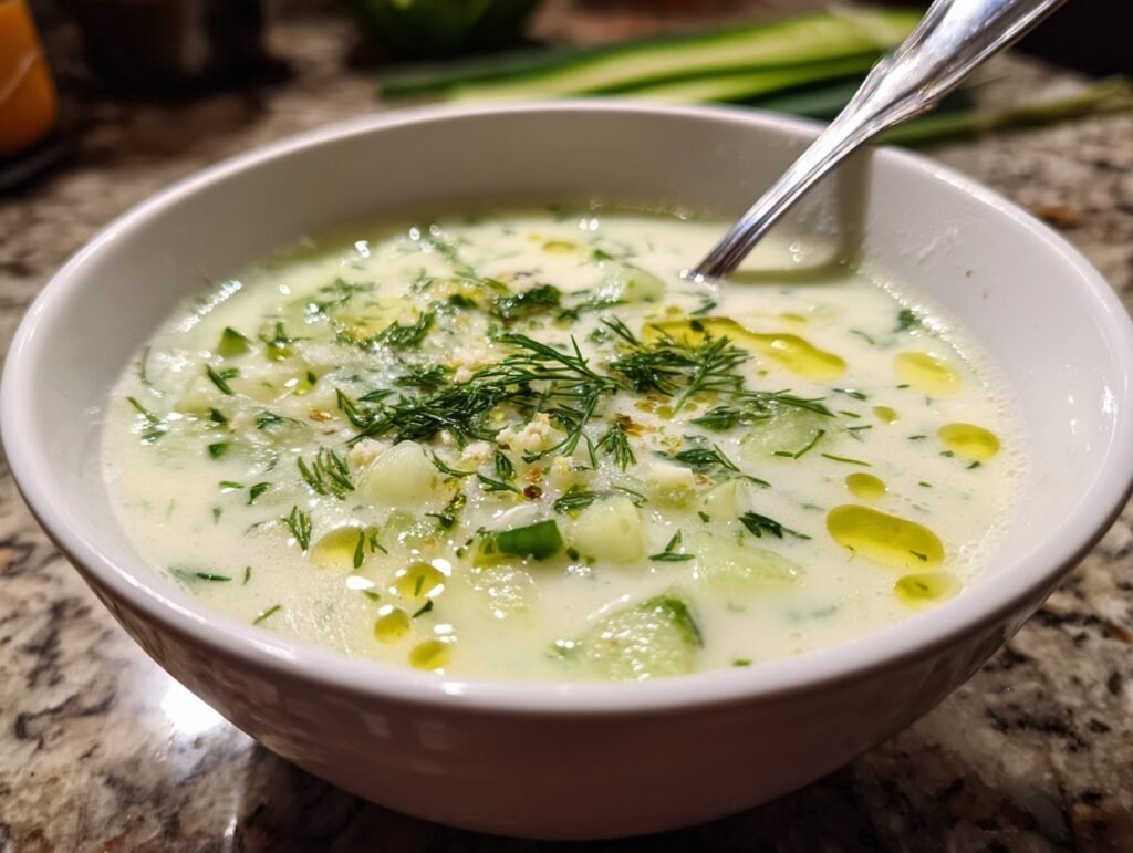 Chilled Cucumber Yogurt Soup
