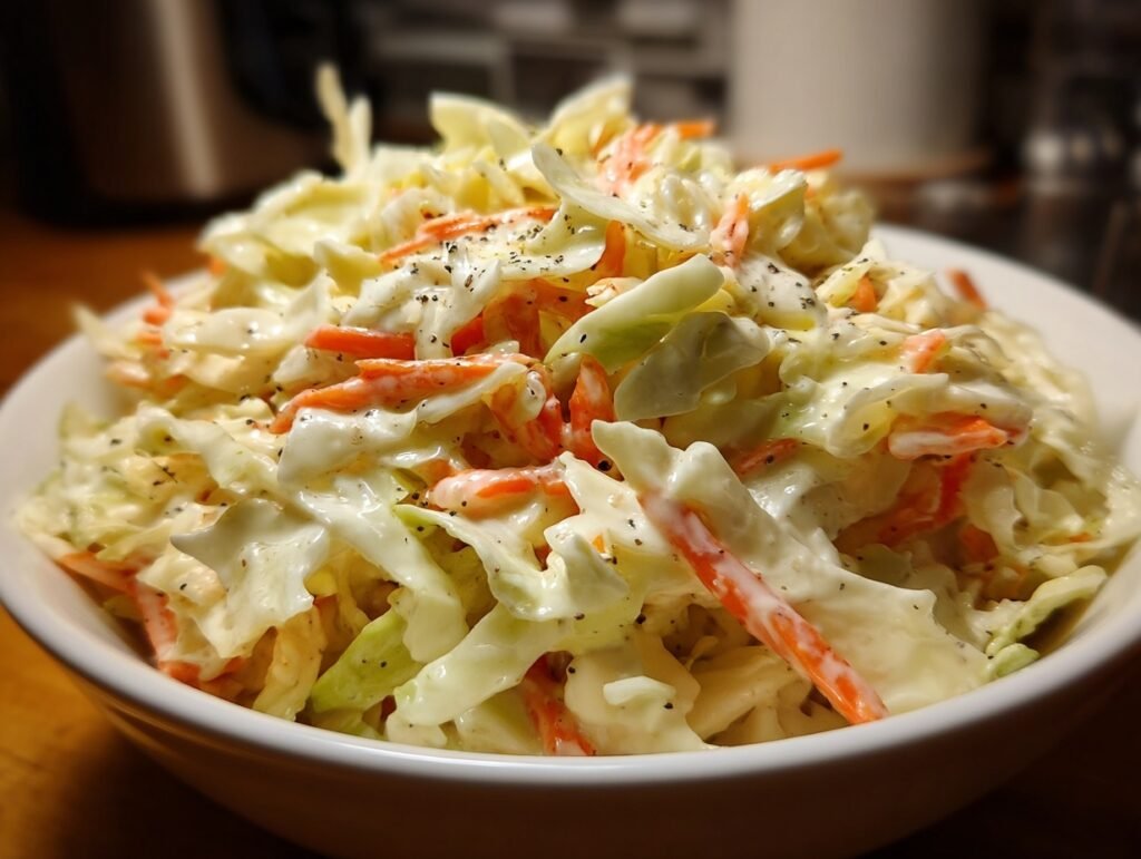 Creamy Coleslaw Without Mayo