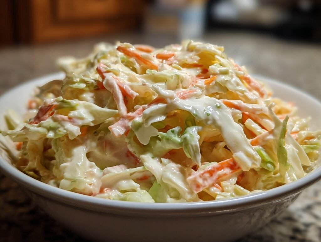 Creamy Coleslaw Without Mayo