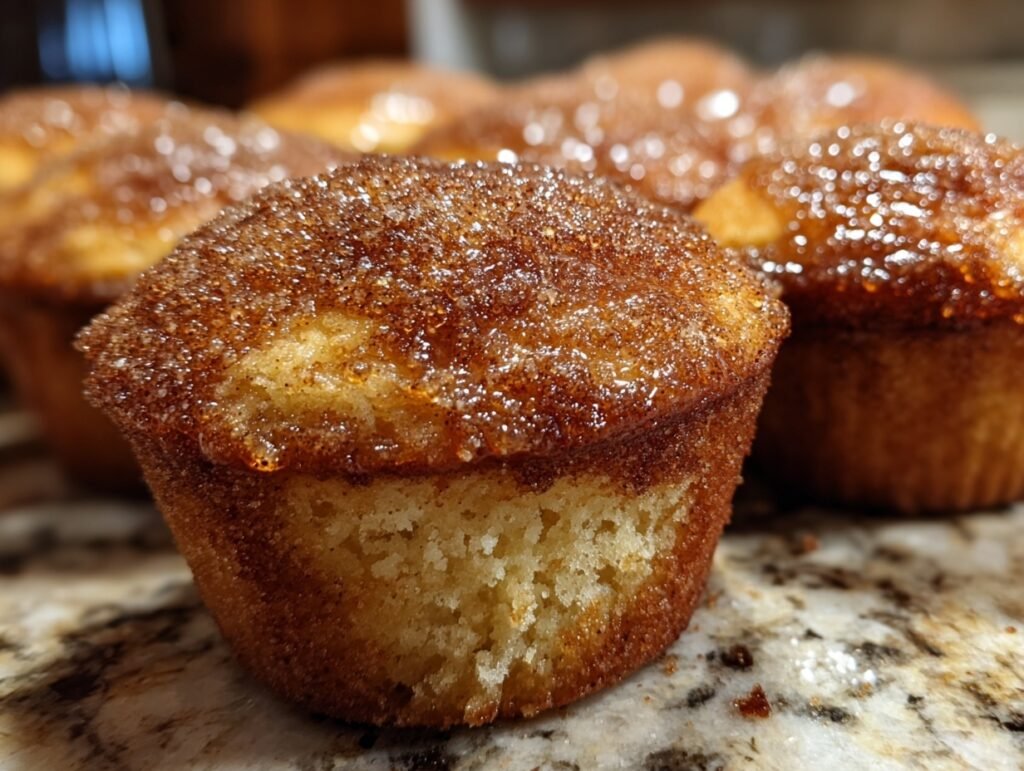 Crispy Cinnamon Sugar Donuts