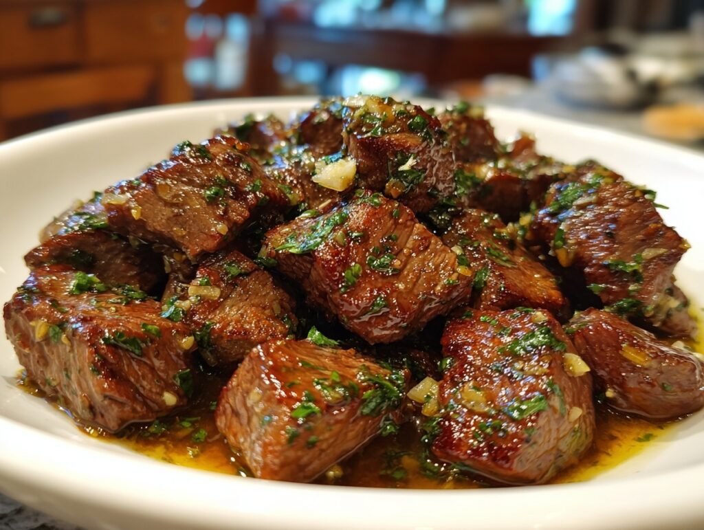 Garlic Butter Beef Bites