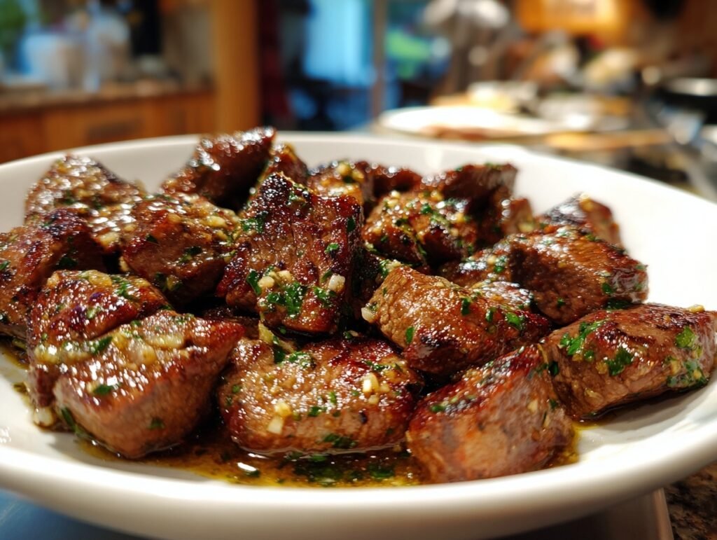 Garlic Butter Beef Bites