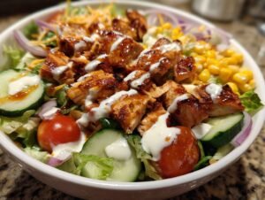 Hearty BBQ Chicken Salad