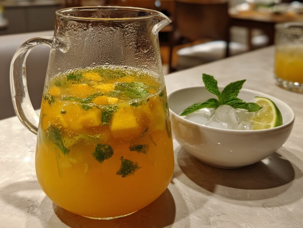 Mango Pineapple Mocktail Punch
