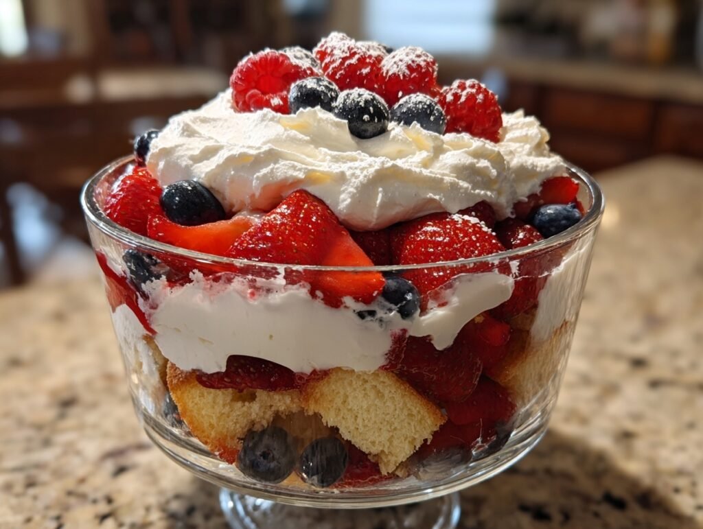 No-Bake Berry Trifle